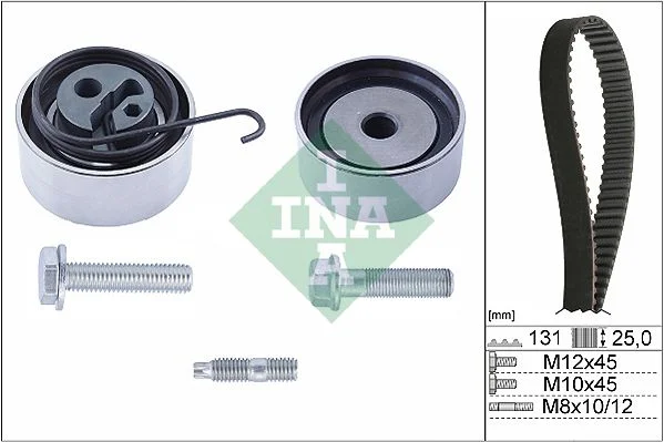 Komplet zobatega jermena INA 530 0494 10