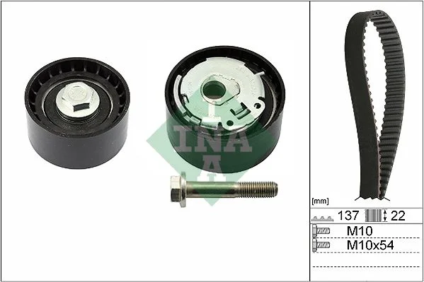 Komplet zobatega jermena INA 530 0536 10