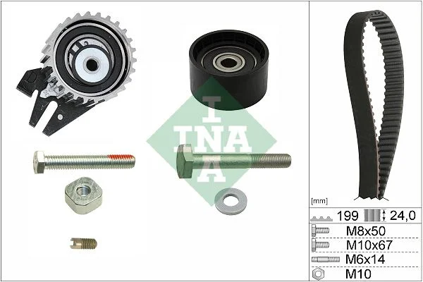 Timing Belt Kit INA 530056210