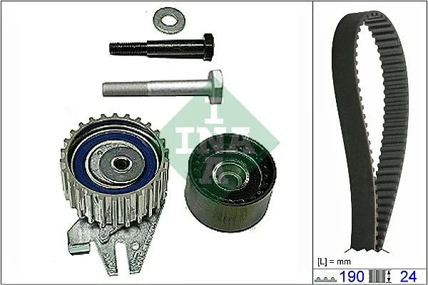 Komplet zobatega jermena INA 530 0622 10