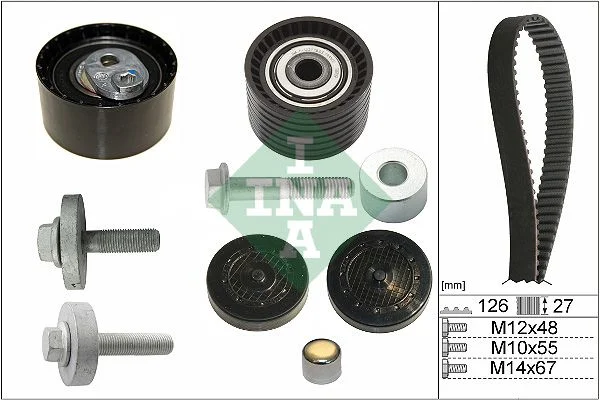 Timing Belt Kit INA 530 0638 10