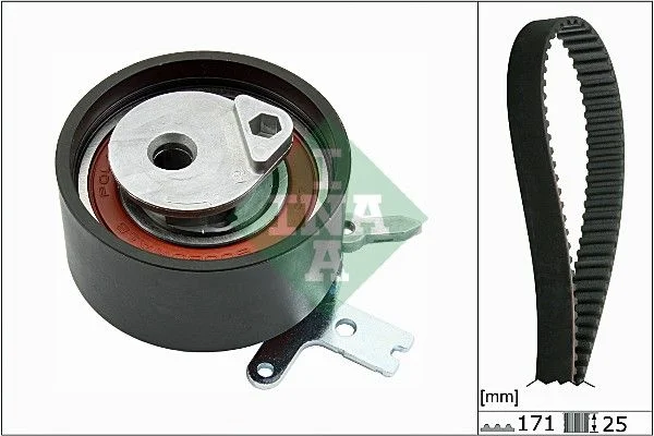 Komplet zobatega jermena INA 530 0651 10