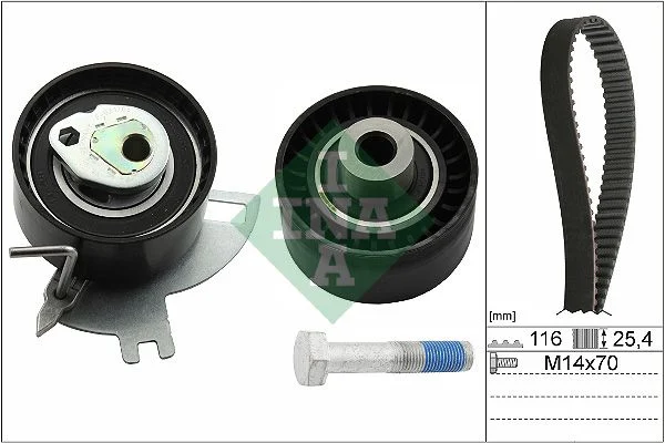 Komplet zobatega jermena INA 530 0691 10