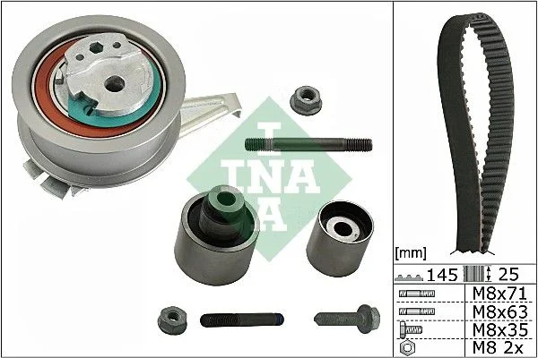 Komplet zobatega jermena INA 530 0699 10