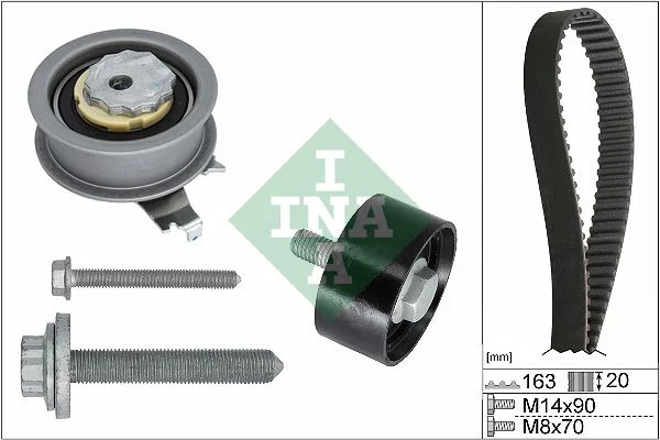 Timing Belt Kit INA 530 0711 10