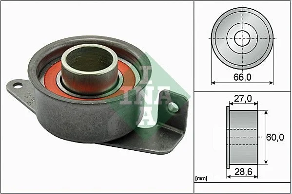 Napenjalna jermenica, zobni jermen INA 531 0029 20