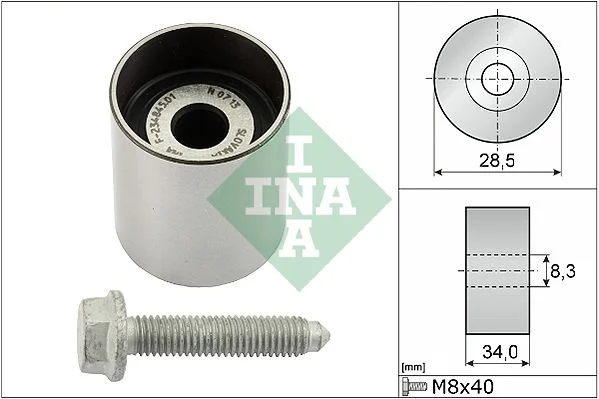 Deflection Pulley/Guide Pulley, timing belt INA 532 0197 10