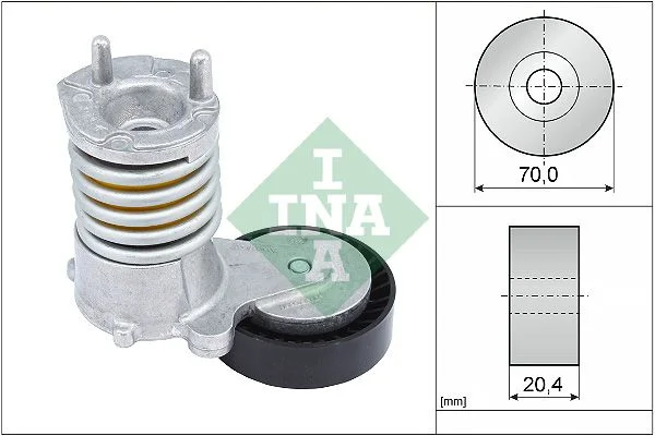 Napenjalec jermena, V-rebrasti jermen INA 534 0274 10