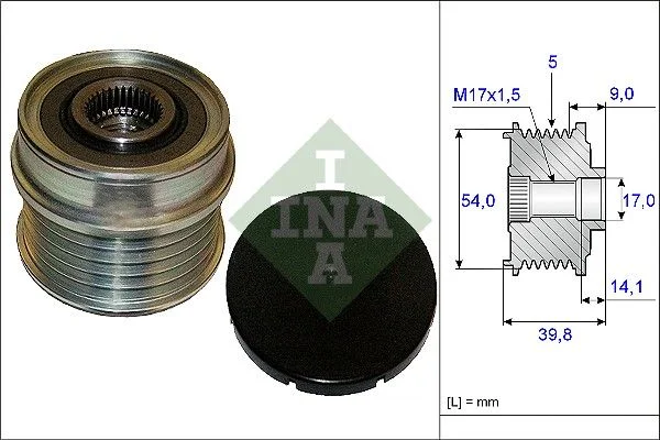 Alternator Freewheel Clutch INA 535 0171 10