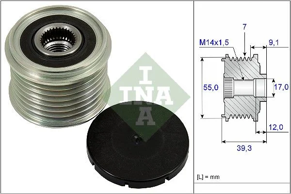 Alternator Freewheel Clutch INA 535 0260 10