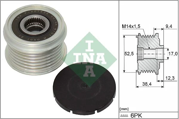 Alternator Freewheel Clutch INA 535 0329 10