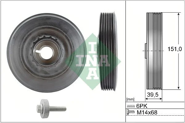 jermen jermenica, ročična gred INA 544009020