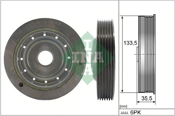 jermen jermenica, ročična gred INA 544 0091 10