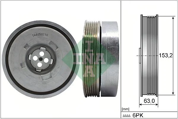 jermen jermenica, ročična gred INA 544050210