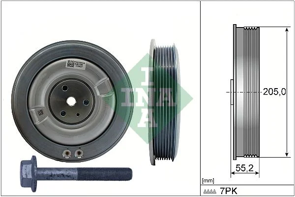 Belt Pulley, crankshaft INA 544 0506 20