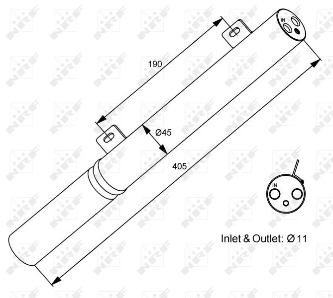 Dryer, air conditioning NRF 33196