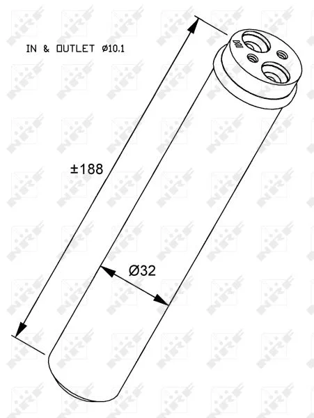 Dryer, air conditioning NRF 33284