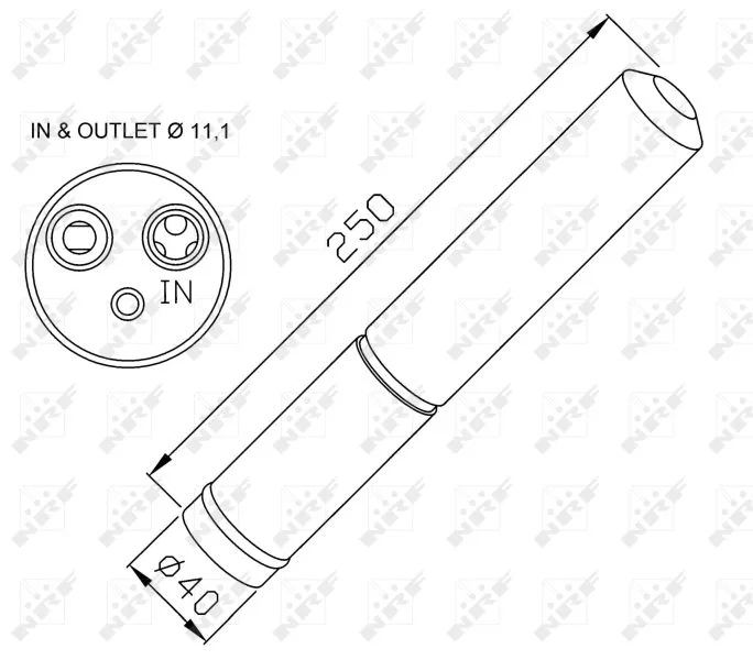 Dryer, air conditioning NRF 33295