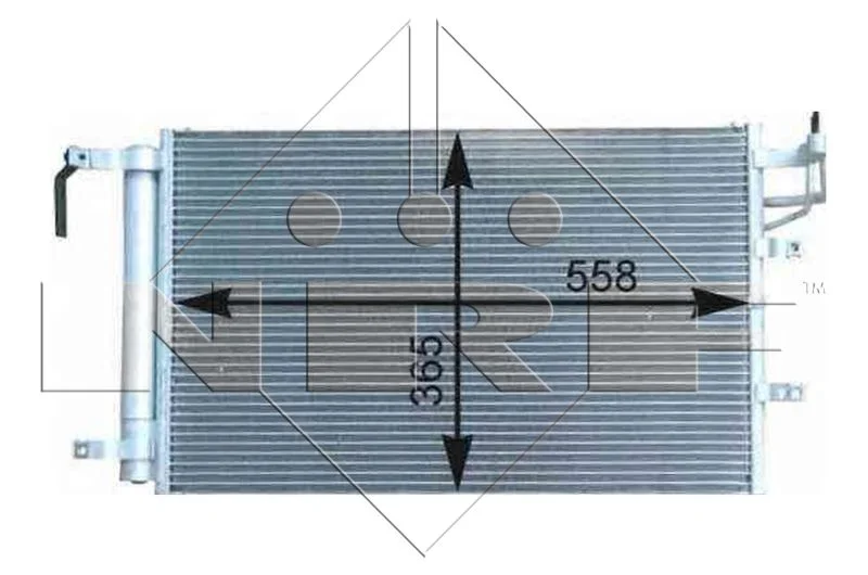 Condenser, air conditioning NRF 35982