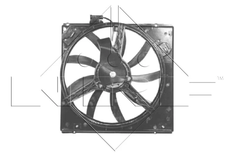 Ventilator, hlajenje motorja NRF 47052