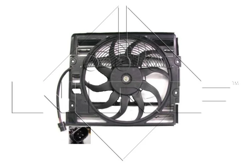 Fan, engine cooling NRF 47214