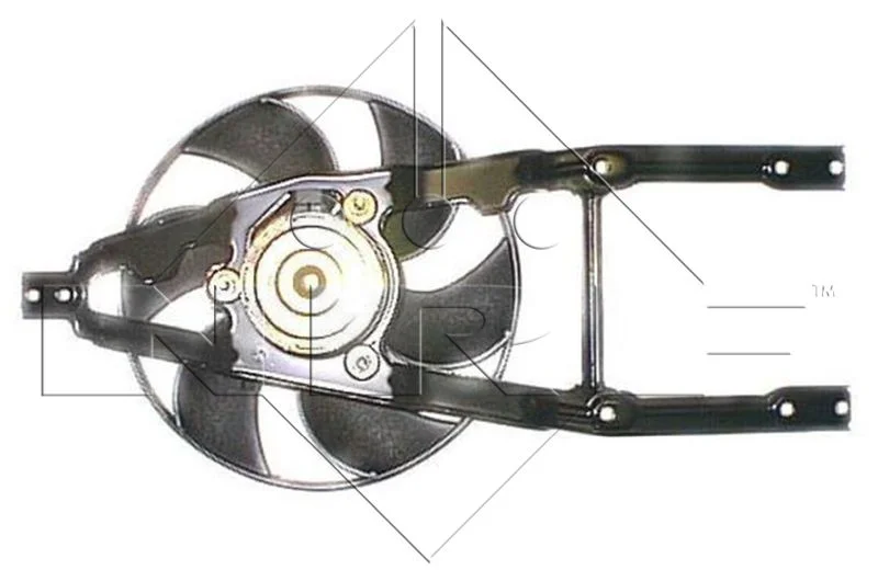 Ventilator, hlajenje motorja NRF 47227