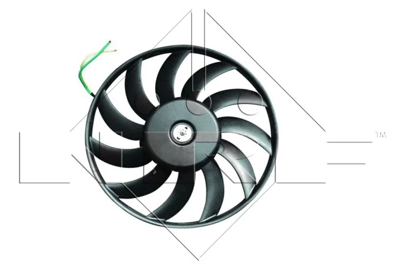 Ventilator, hlajenje motorja NRF 47420