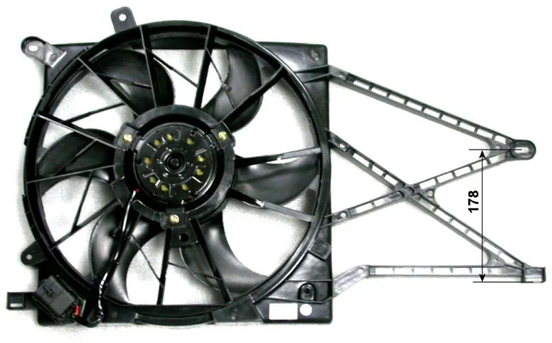 Ventilator, hlajenje motorja NRF 47582