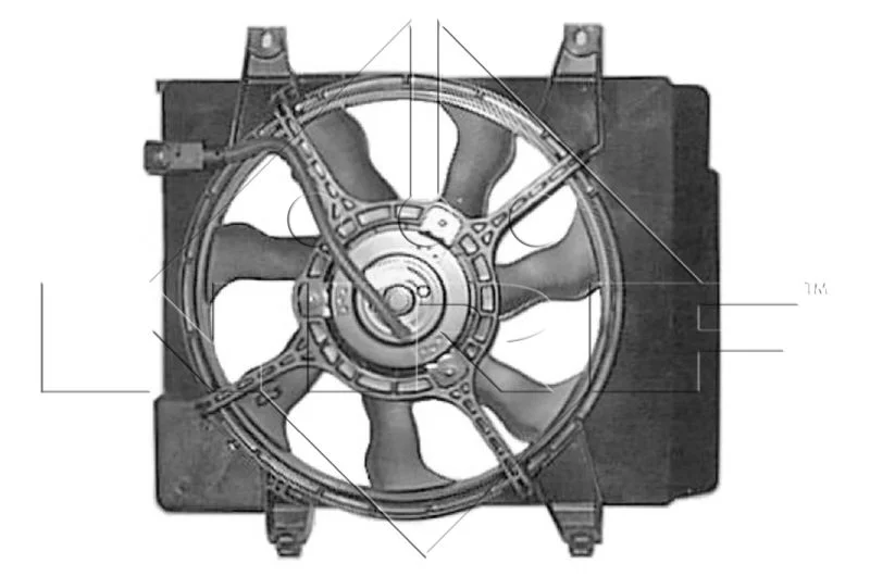 Ventilator, hlajenje motorja NRF 47685
