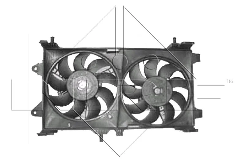 Fan, engine cooling NRF 47802