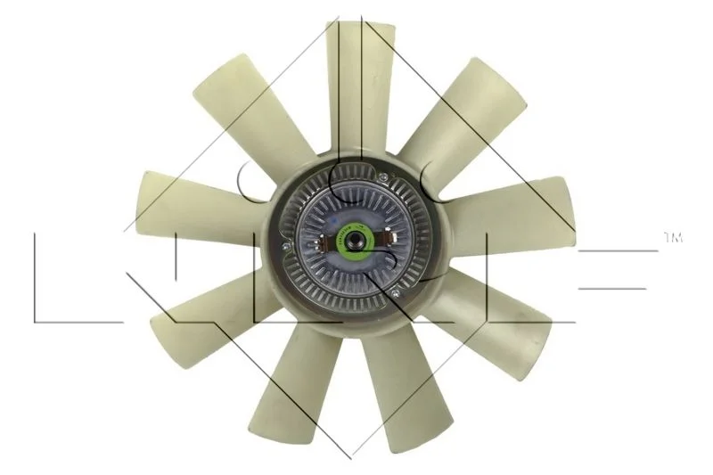 Clutch, radiator fan NRF 49541