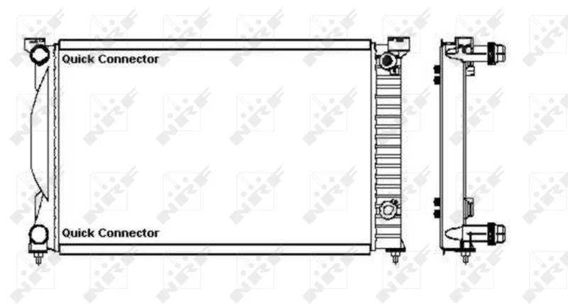 Hladilnik, hlajenje motorja NRF 50543A