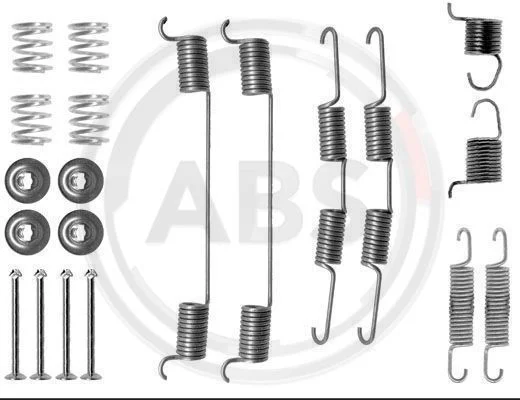 Accessory Kit, brake shoes A.B.S. 0724Q