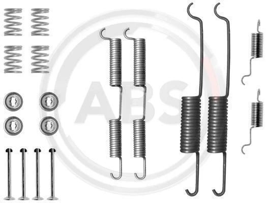 Accessory Kit, brake shoes A.B.S. 0727Q