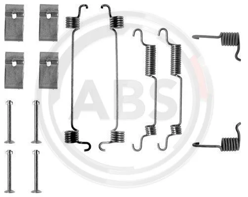 Accessory Kit, brake shoes A.B.S. 0735Q