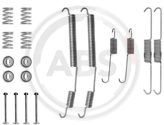 Accessory Kit, brake shoes A.B.S. 0753Q