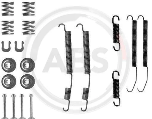 Accessory Kit, brake shoes A.B.S. 0760Q