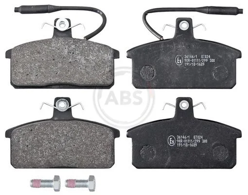 Brake Pad Set, disc brake A.B.S. 36146/1