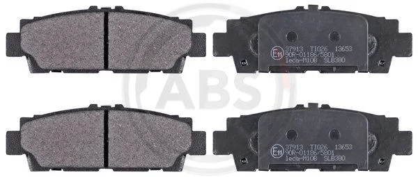 Brake Pad Set, disc brake A.B.S. 37913