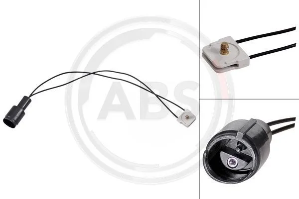 Warning Contact, brake pad wear A.B.S. 39505