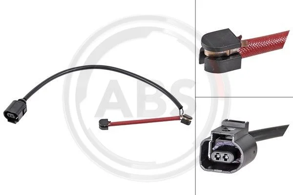 Warning Contact, brake pad wear A.B.S. 39614
