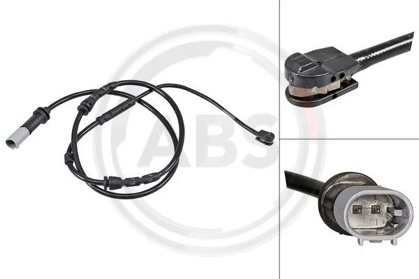 Warning Contact, brake pad wear A.B.S. 39687