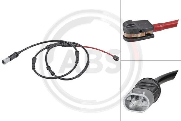 Warning Contact, brake pad wear A.B.S. 39749