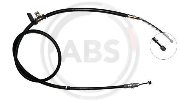 Cable Pull, parking brake A.B.S. K14857