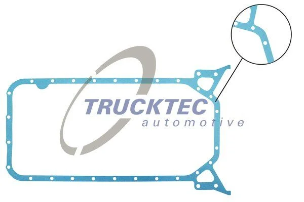 Gasket, oil sump TRUCKTEC AUTOMOTIVE 02.10.043