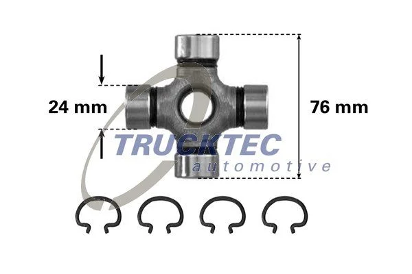 Sklep, pogonska gred TRUCKTEC AUTOMOTIVE 02.34.004