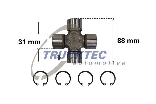 Sklep, pogonska gred TRUCKTEC AUTOMOTIVE 02.34.012