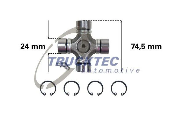 Sklep, pogonska gred TRUCKTEC AUTOMOTIVE 02.34.053