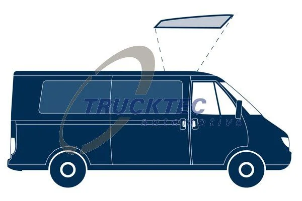 Tesnilo, strešno okno TRUCKTEC AUTOMOTIVE 02.54.056