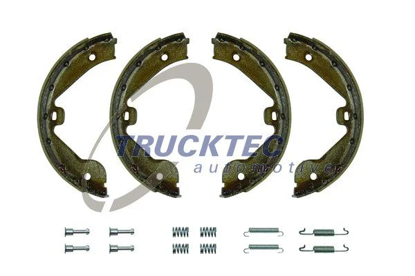 Komplet zavornih čeljusti, parkirna zavora TRUCKTEC AUTOMOTIVE 07.35.078